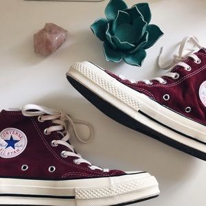 Converse CT 70 Hi Suede Red Dahlia